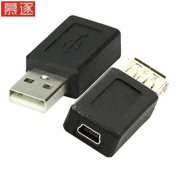Nova Crna, USB 2.0 Tip A Ženski na Micro i MINI USB B Ženski Adapter je Pretvarač usb 2.0 priključak, Micro usb na veliko