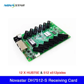 Novastar Recepcija kartica DH7512/DH7512-S MRV336/MRV412 Prikaz 512*512 piksela 12 * HUB75 radi za slanje kartice