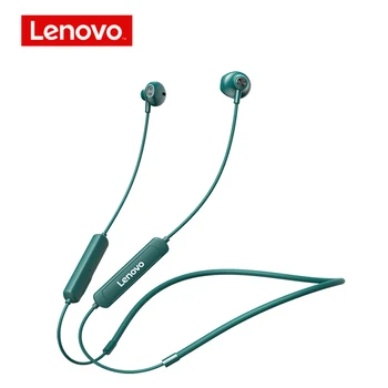 NOVE Bežične Slušalice Lenovo SH1 Bluetooth 5,0 Slušalice IPX5 Vodootporne Slušalice S Magnetskim Шейным Ободком Sportske Slušalice S Mikrofonom
