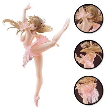 Novi Anime Bijeli Labud Balet Figurica Lijepa Djevojka Model 29 cm Ženska Suknja Igračka Na Poklon Može da se Svuku Seksi Lik Ukras