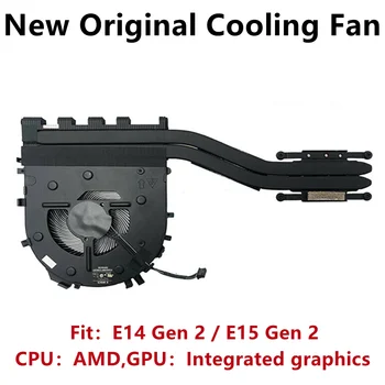 Novi Originalni Za prijenosno računalo Lenovo ThinkPad E14 Gen 2 E15 Ventilator za hlađenje cpu Hladnjak Hladnjaka FRU：5H40S72940 5H40S72941