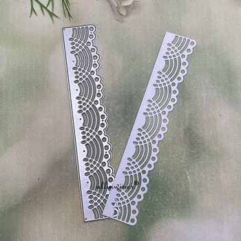 Novi čipke rub okvira Metalnih Reznih Marke za DIY Album za Scrapbooking Papir Razglednice Ukrasne Obrt Otiskivanje Umrijeti