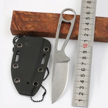 Nož S fiksnom Oštricom Besplatna dostava D2 čelik prijenosni vanjski alat lovački nož kamp kuhinjske alate Sa ljuskom