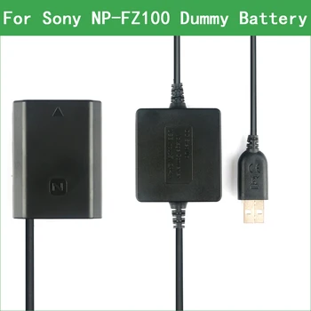 NP-FZ100 NP FZ100 NPFZ100 Lutka Baterija Rezervne Baterije za telefon USB Kabel za Sony A9 ILCE-9 7C 7M3 7RM3 A9S A9R A7III A7R3 A6600 A7RIII A7C