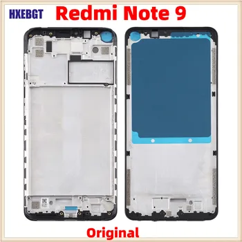 Originalni Za Xiaomi Redmi Note 9 M2003J15SC M2003J15SG M2003J15S LCD Zaslon Prednje Kućište Prosječna Okvir Okvir Ploča Dijelovi Za Popravak