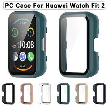 PC Sat Zaštitna Torbica Za Huawei Watch Fit 2 Fit2 Smartwatch Противоударное Premaz Zaštitna Ljuska/W Kaljeni Film