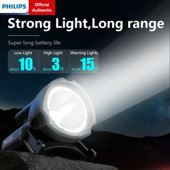 Philips Ultra Bright Izdvajamo 800 Lumena Punjiva Ulični Fenjer za Kampiranje s Podesivim Držačem za Šetnju i Ribolov na Otvorenom