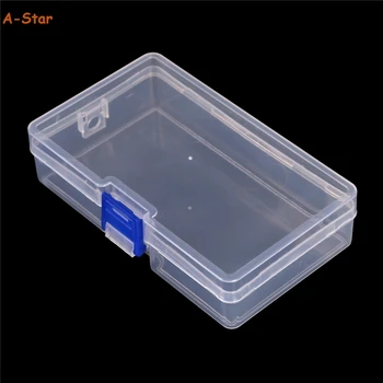 Plastična Prozirna Prozirna Kutija Za Skladištenje Kontejnera Za Skladištenje Ogrlice S Poklopcem Mini-Čvrsta Kutija Za Nakit