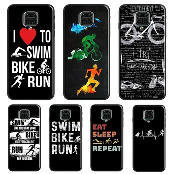 Plivanje Bicikl Trčanje i Triatlon Za Xiaomi Redmi Note 11 10 7 8 9 Pro Note 10S 11S Mekana Torbica Za Redmi 9 9T 9A 9C 10 Torbica