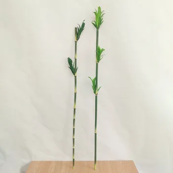 Pod Cvijet Umjetna Bamboo Grančica Drveta Lažni Biljke Pravi Dodir Plastični Ukras Za Dom I Ured