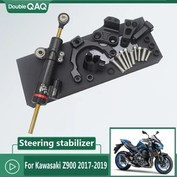 Pribor Za Motocikle CNC Aluminijska Legura Podesivi Amortizer Upravljača Stabilizator Nosač Montažni Set Za Kawasaki Z900 2017-2019