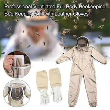 Profesionalna Zaštitna Odjeća Zaštitna Oprema Za Pčelarstvo Odjeća Za Pčelarstvo Odijelo Pčelaru Veo Kapa-Šešir Anti-Pčela