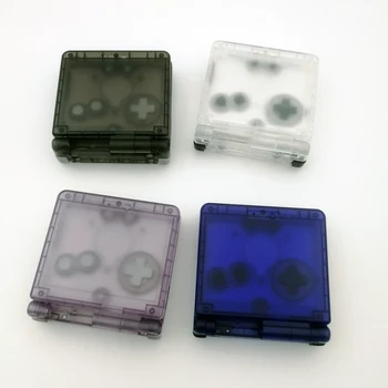 Prozirno Prozirno Bijela Prozirna crna Prozirna plava Prozirna ljubičasta Za GameBoy Advance SP Ljuska Za konzole GBA SP Kućište Poklopac Poklopac