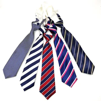 Prugasta elastični kravatu za školski oblik osnovne i srednje škole u japanskom stilu, košulja u stilu faksu, kravata je dekorativni