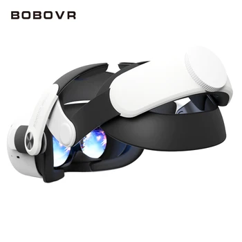 Remen na glavu BOBOVR M2 Plus Za Oculus Quest 2 Povećanu Udobnost Smanjenje stresa na licu Elite Zamijeniti remen za pojašnjenje Quest2