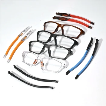 Rockjoy Udaljiti Rimless Za Naočale Muške Sportske Naočale Muškarci Žene Izmjenjivi Hramu TR90 Prozirne Čvrste Naočale