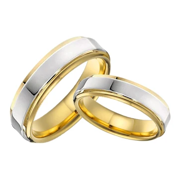 SAD veličine od 5 do 15 zapadni titan modni nakit par vjenčano prstenje za muškarce i žene Savez LJUBAV brak prst prsten