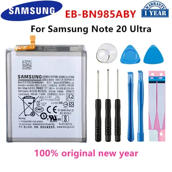 SAMSUNG Originalni EB-BN985ABY 4500 mah Zamjenske Baterije Za SAMSUNG Galaxy Note 20 Ultra Note20 Ultra Baterije za telefone + Alata
