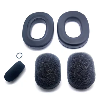 Set Gel uški ili ušnih pečata jastučići za uši s микрофонным поролоновым torbicom za David Clark serije H10, ATH-50x, Čvrst, ASA Teleks 25xt Pilot Zrakoplovne slušalice