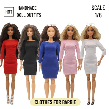 Skala 1/6 30 cm Retro Modni Haljina za Barbie Blyth MH CD FR SD Kurhn BJD Lutka Pribora