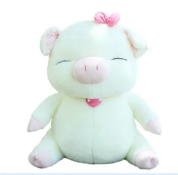 slatka lutka od samta svinja lijep osmijeh svinja igračka саньшунь svinja lutka dar oko 40 cm 0266
