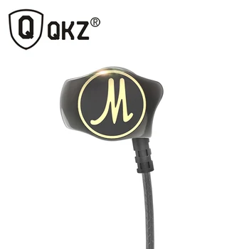 Slušalice QKZ DM7 Heavy Bass Hi-FI Slušalice Originalne DJ Ožičen slušalice Fone de ouvido Шумоизоляционные slušalice fone de ouvido