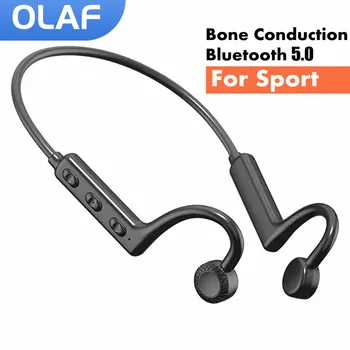 Slušalice S Koštane Vodljivosti Bežična Bluetooth Slušalica 5,0 Otvoreno Uho Jednostavan Uho Kuka Vodootporan Sportski Slušalice S Mikrofonom