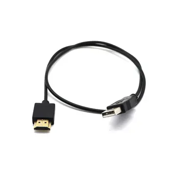 Smart-uređaj Kabel za napajanje za laptop, kompatibilan sa HDMI priključak kabela-Famel HDMI kompatibilan kabel za napajanje USB-kompatibilan USB kabel-HDMI