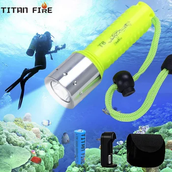T20 Ronjenje Svjetiljka LED Super Podvodni 3000LM Vodootporan Baklja Lampa Professional Scuba Ronjenje Plivanje Pod Vodom Sport