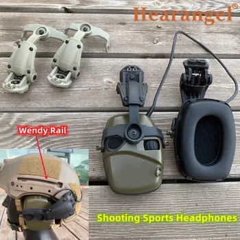 Taktički Kaciga WENDY Rail Adapter za Howard leight Impact Sport Elektronski Slušalica za Gađanje Airsoft Lov i Streljaštvo Slušalice