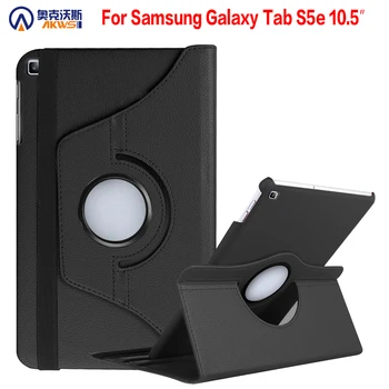 Torbica-držač za Samsung Galaxy Tab S5e, torbica za Galaxy Tab 10,5 2019 SM-T720 T725, Okretati za 360 stupnjeva, od Umjetne Kože, Fundamentalno, Capa