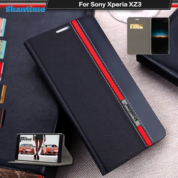 Torbica-knjižica Za Sony Xperia XZ3, Flip torbica od Umjetne Kože, Silikonska Torbica Za Sony Xperia XZ3, Poslovne Torbica-novčanik
