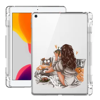 Trendy Torba za tablet s Uzorkom za djevojčice Za iPad Air 4 Case Pro 11 2020 Držač Funda 10,2 7-og i 8-og 6-og generacije Mini 5 Air 2 9,7 12,9