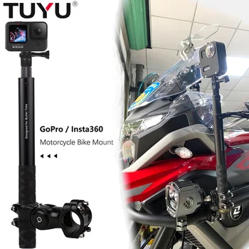 TUYU Moto Bike Volan Nosač Nosač za GoPro Max Hero 10 9 Insta360 X2 One R Nevidljiva Štap Pribor za Kamere