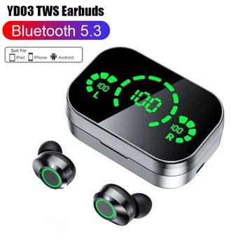 TWS YD03 Air Pro Bežična Bluetooth Slušalica s Mikrofonom Slušalice 3000 mah Punjač, Kutija Fone Bluetooth Slušalice su Bežične Slušalice