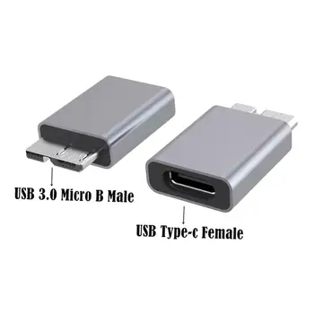 USB-ac Adapter Type C Ženski NA USB 3.0 Micro-B Priključak Za Telefon Samsung Galaxy S5 Napomena 3 Pribor Za Adaptere