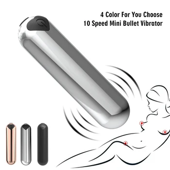 USB Punjenje 16 Brzina Mini Metak Vibratori Dildo Vagina Anal Maser za Žene, Seks Igračke za Odrasle za Žene Stimulator Klitorisa