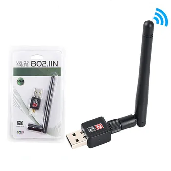 USB Wifi Adapter 300 m/600 Mb/s 2,4 Ghz Wifi Prijemnik Bežična Mrežna Kartica USB2.0 Wi-Fi high-speed Wifi Antena adapter