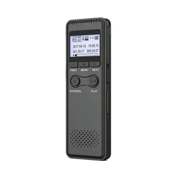 Vandlion V30 32G 64GB 128G Digitalni Diktafoni s Glasovnom Aktivacijom 16G HD Audio Snimanje Zvuka Prijenosni Snimač Hi Fi MP3 Player