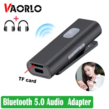 VAORLO SR11 Bluetooth 5,0 Аудиоприемник Prijenosni Bežični Adapter za 3,5 mm AUX Priključak Podržava TF Kartice S Mikrofonom Za Slušalice Zvučnik