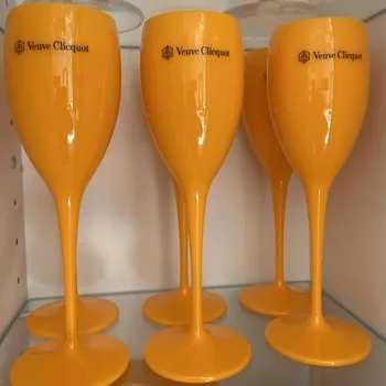 Vinska College Udovica Šampanjac Coupe Staklene Flautu VCP Akril Čašu Modni Plastične Čaše za Godišnji Božićni Poklon