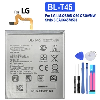 Visoka kvaliteta BL-T41 BL-T42 BL-T43 BL-T44 BL-T45 Baterija Za LG G8 V50 ThinQ G8S Stylo5 K50S LMG820QM7 LM-V500 LM-G810 LMQ720PS