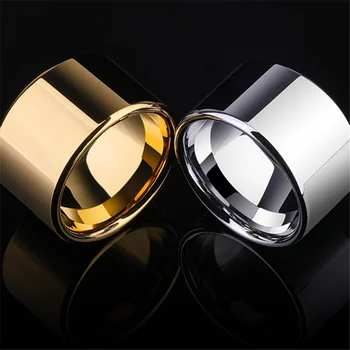 Vjenčani prsten prsten volfram karbida ljudi 14mm, može upisan
