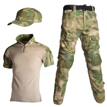Vojska zelena vojna taktika vojnik u uniformi vojna odjeća многокамерный kamuflaža lov na crnu odjeću ljeto