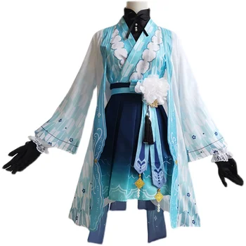 Vruće Igre Genshin Impact Traveler Lumine cosplay odijelo Lolita Kimono Uniforma za Božićni domjenak Maskenbal Anime Show