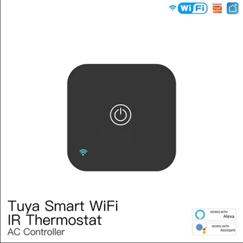 Wifi IC Termostat Kontrolor Ac Dodirna Tipka Smart Life Tuya PROGRAM Bežični Senzor Temperature, Vlažnosti Glas