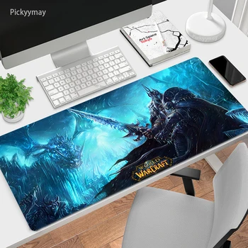 World Of Warcraft Podloga Za Miša Kliknite Računalo, Laptop Podloga Za Miša Veliki Podloga Za Miša I Tipkovnicu, Stolni Tepih Stol Gaming Miš Sigurnosni Rub