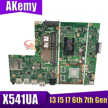 X541UA X541UAK Matična ploča laptopa I3 I5 I7 6th Gen 7th Gen procesor Za Asus X541UJ X541UV X541UVK X541UQ X541U matična ploča laptopa