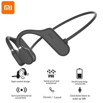 Xiaomi Slušalice Koštane Vodljivosti Bluetooth 5,0 Sportski Lagani Bežične Slušalice Uho Kuka TWS Vodootporne Slušalice
