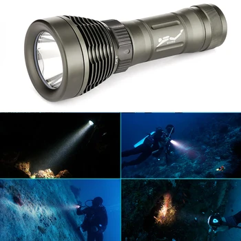 XM-L2 18650 ili 26650 Svjetiljka za ronjenje LED Podvodna Svjetla Vodootporan Prijenosna Svjetiljka Za Ronjenje Lampa Baklja